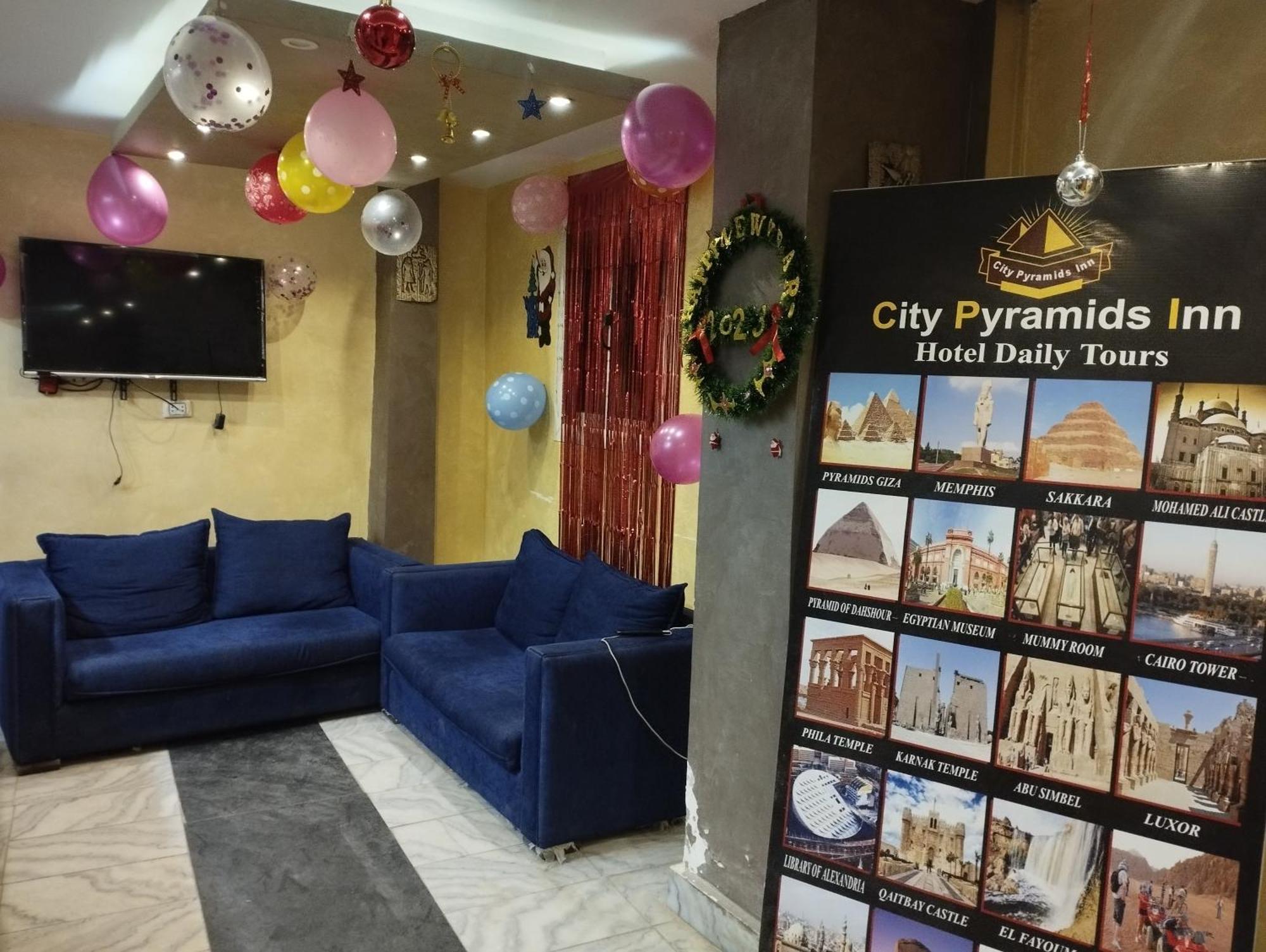 City Pyramids Inn Kafret el-Gabal Εξωτερικό φωτογραφία